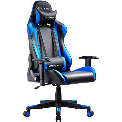 ゲーマー向けに特別にデザインされ長時間のゲームセッションに耐えるゲーミングチェア